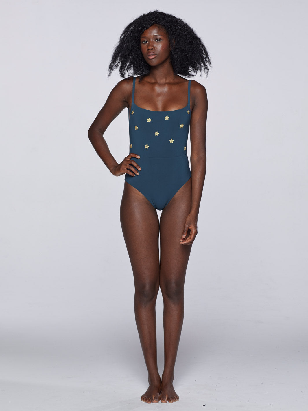 Square neck hot sale one piece